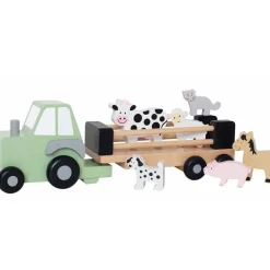Farm Tractor and Animals
