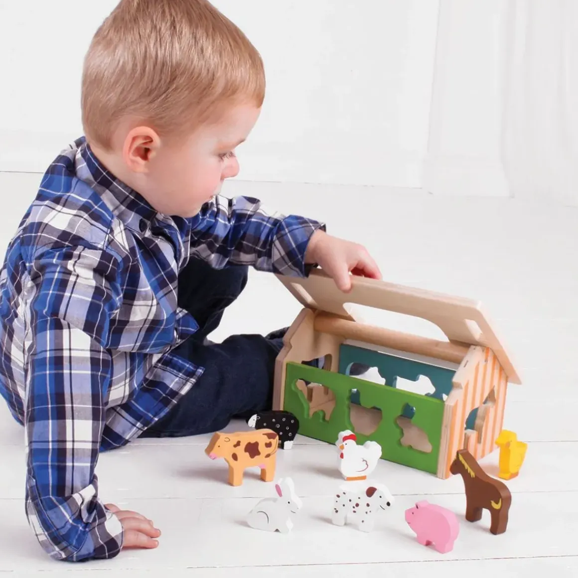 Farmhouse Shape Sorter