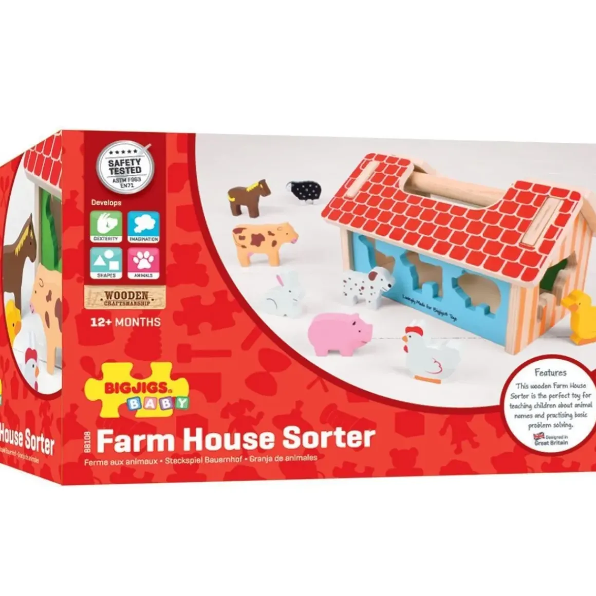 Farmhouse Shape Sorter