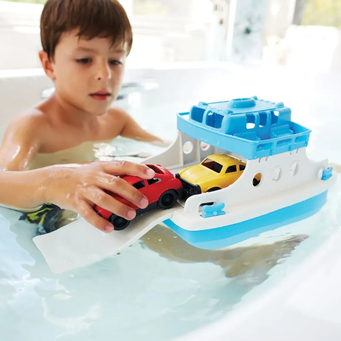 Ferry Boat with Cars