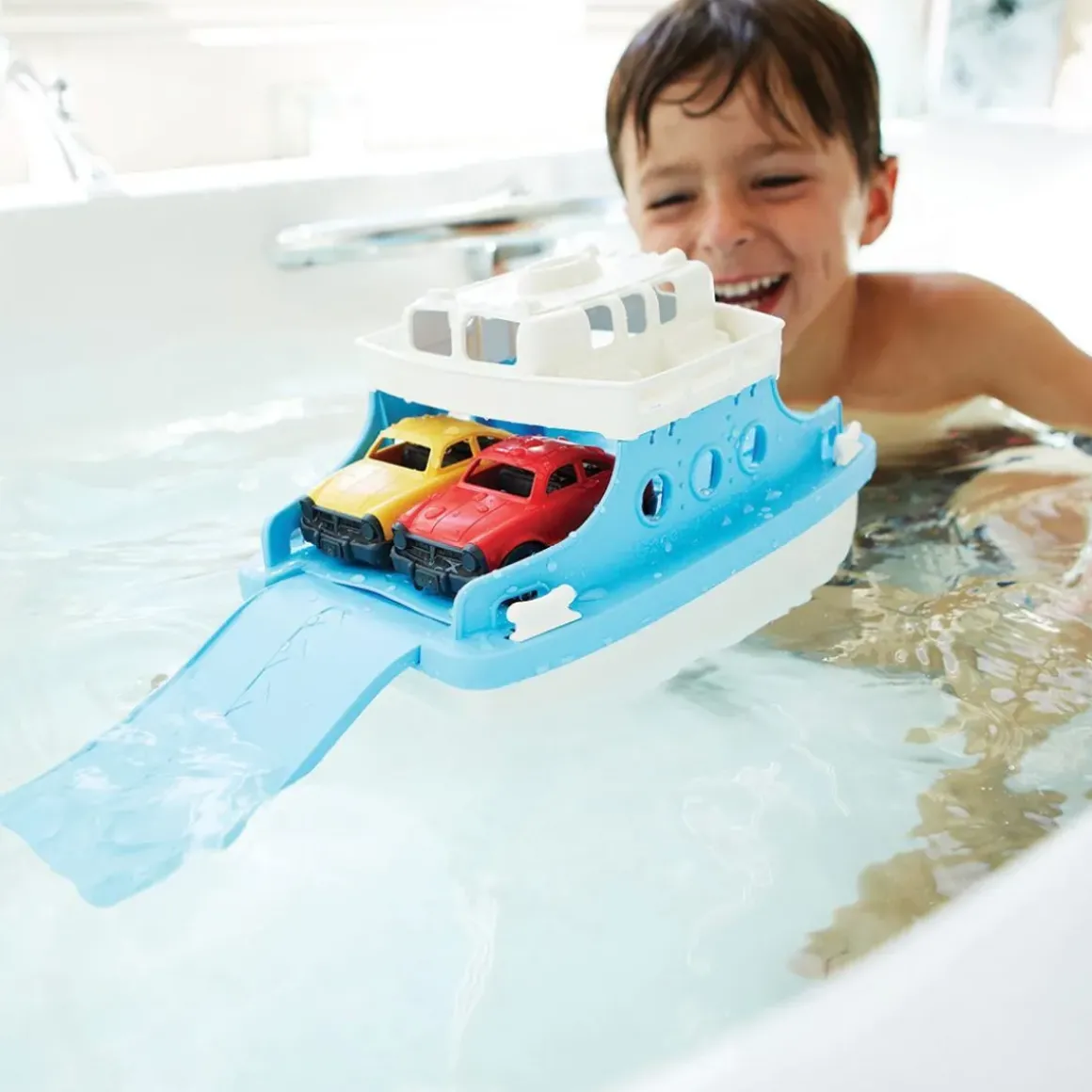 Ferry Boat with Cars