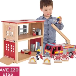 Fire Station & Engine Bundle