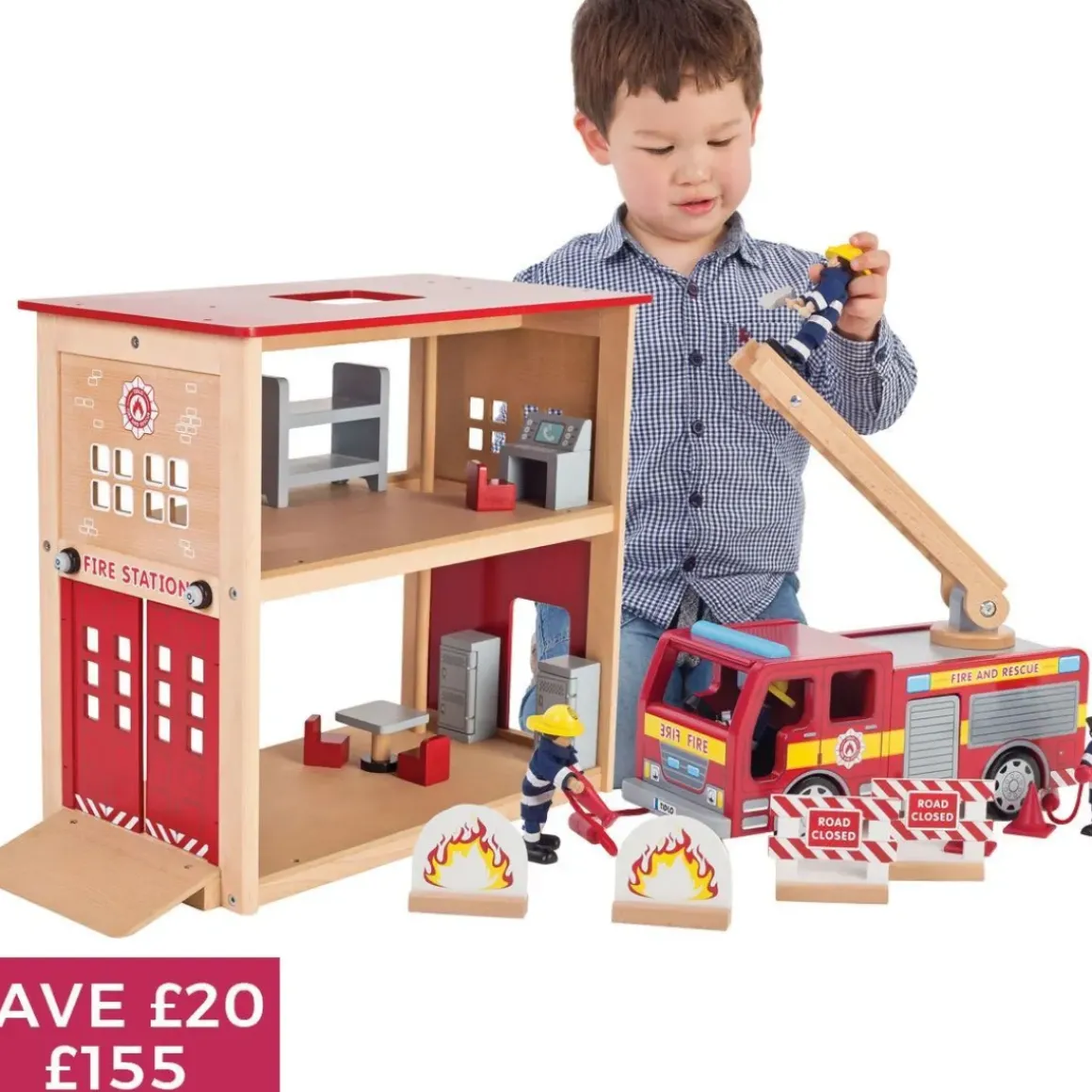 Fire Station & Engine Bundle