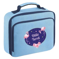Flamingos Personalised Lunch Bag