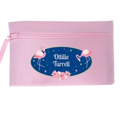Flamingos Personalised Pencil Case