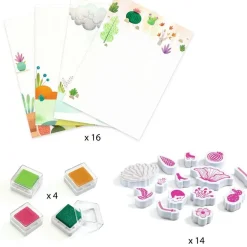 Flower Girls Stamping Set