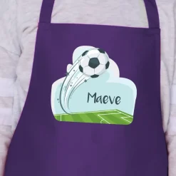 Football Personalised Apron - Age 7-10