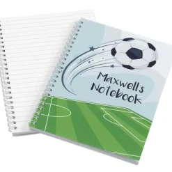 Football Personalised Notebook