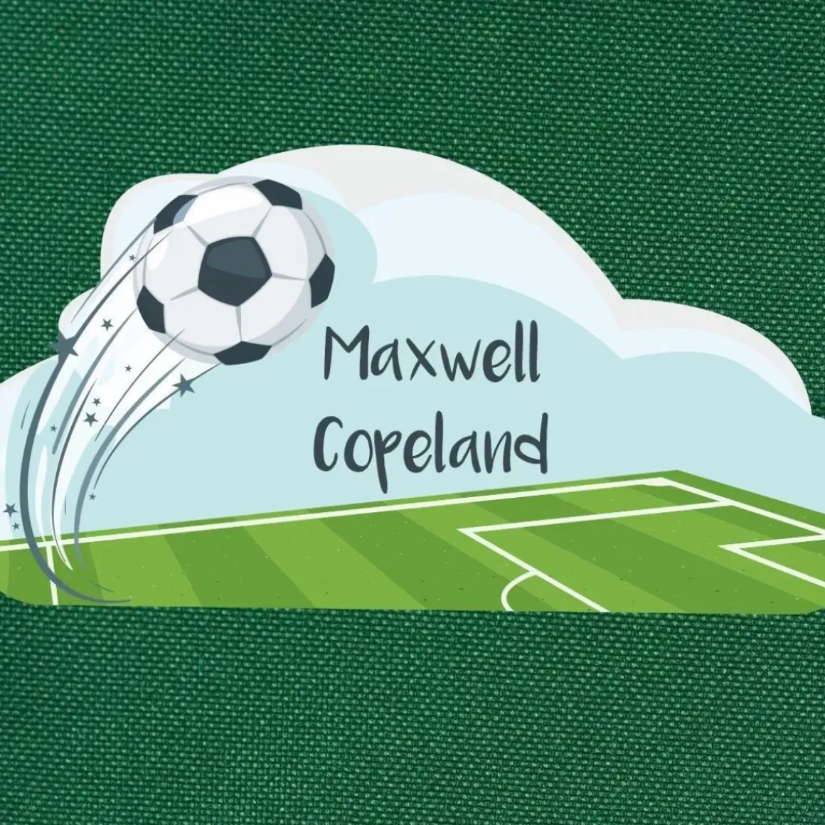 Football Personalised Pencil Case
