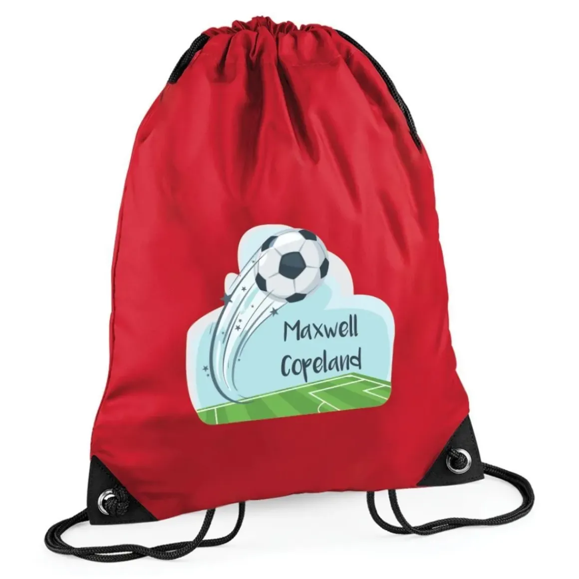 Football Personalised Swim Bag