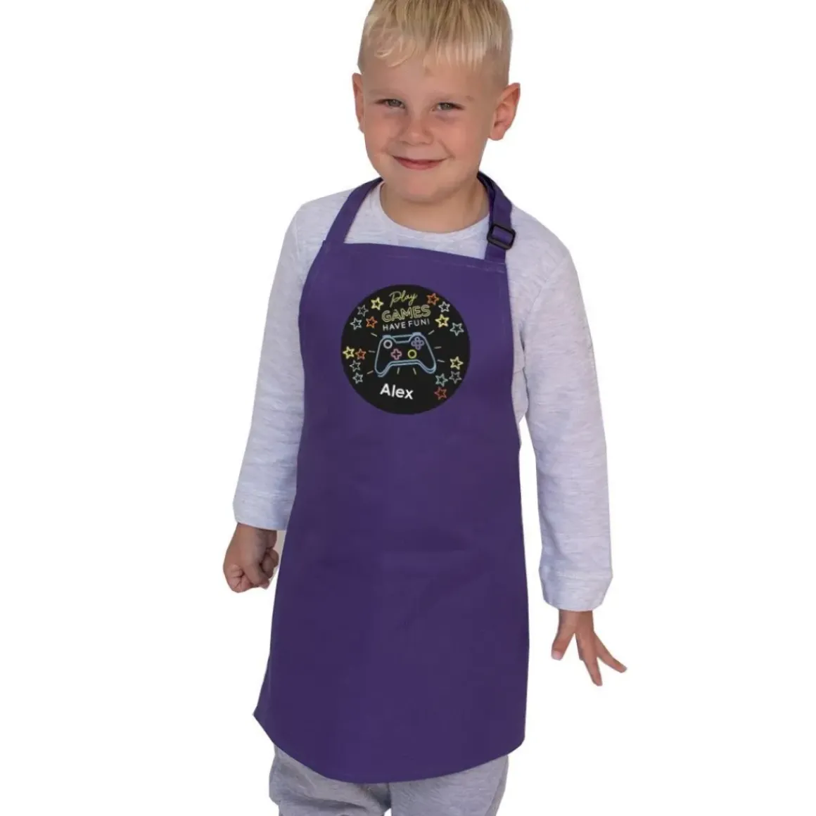 Gaming Personalised Apron - Age 3-6