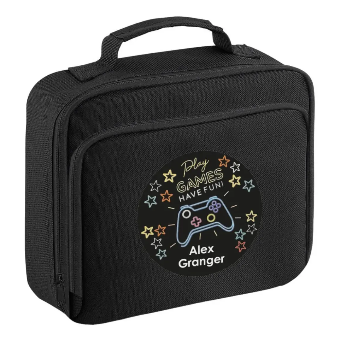 Gaming Personalised Lunch Bag