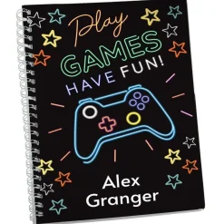Gaming Personalised Notebook