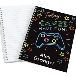 Gaming Personalised Notebook