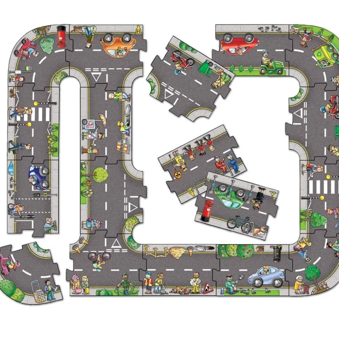 Giant Road Puzzle