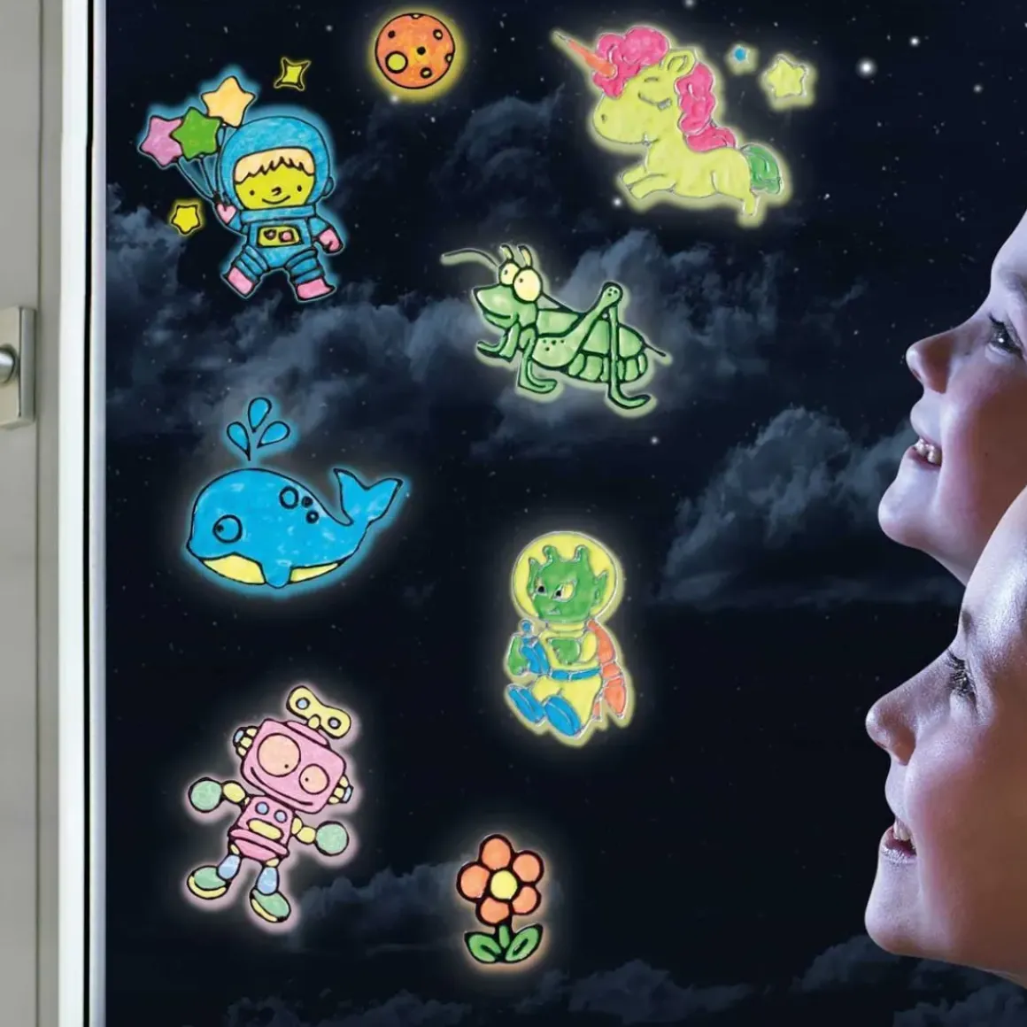 Glow Window Art