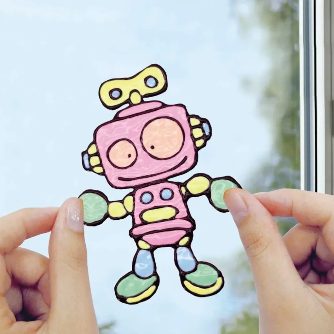Glow Window Art
