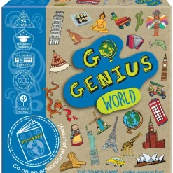 Go Genius World Board Game