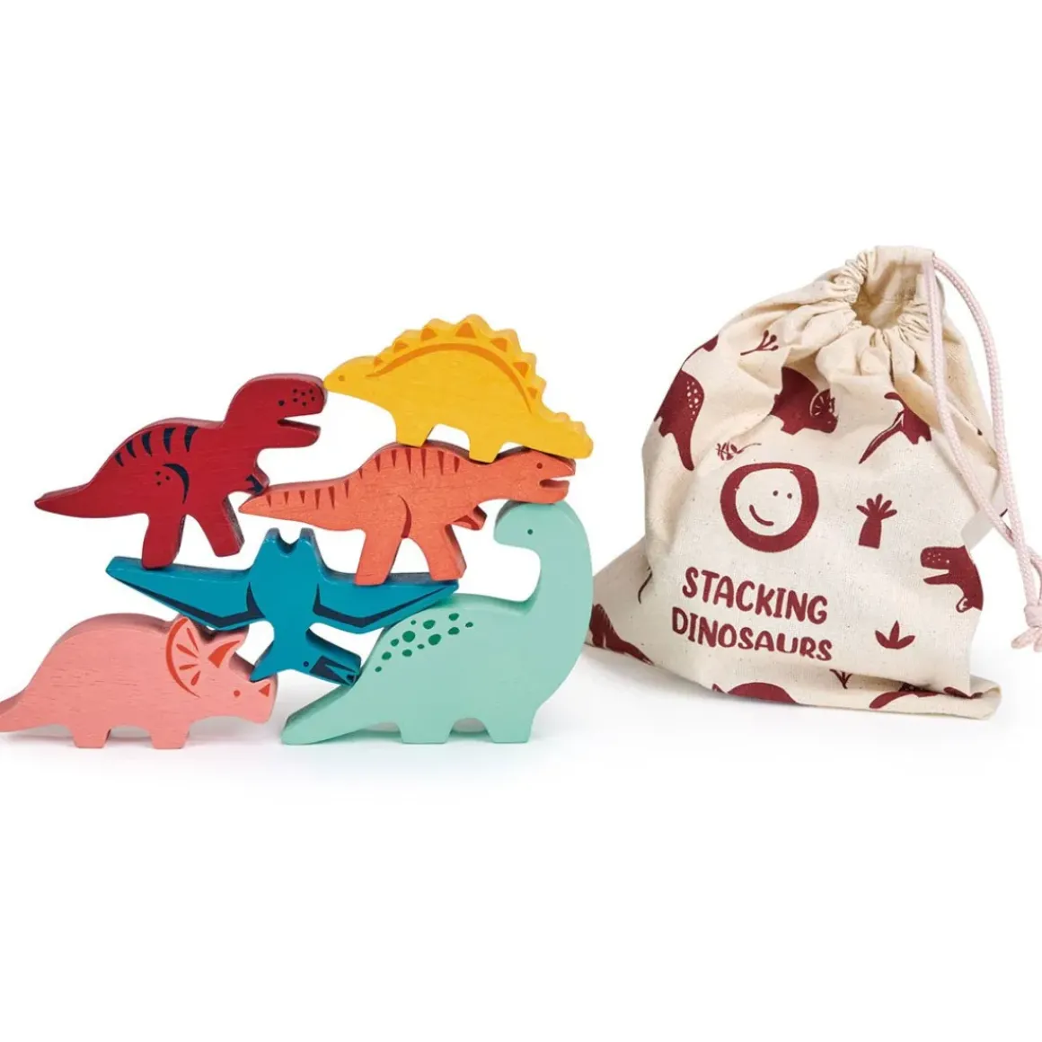 Happy Stacking Dinosaurs