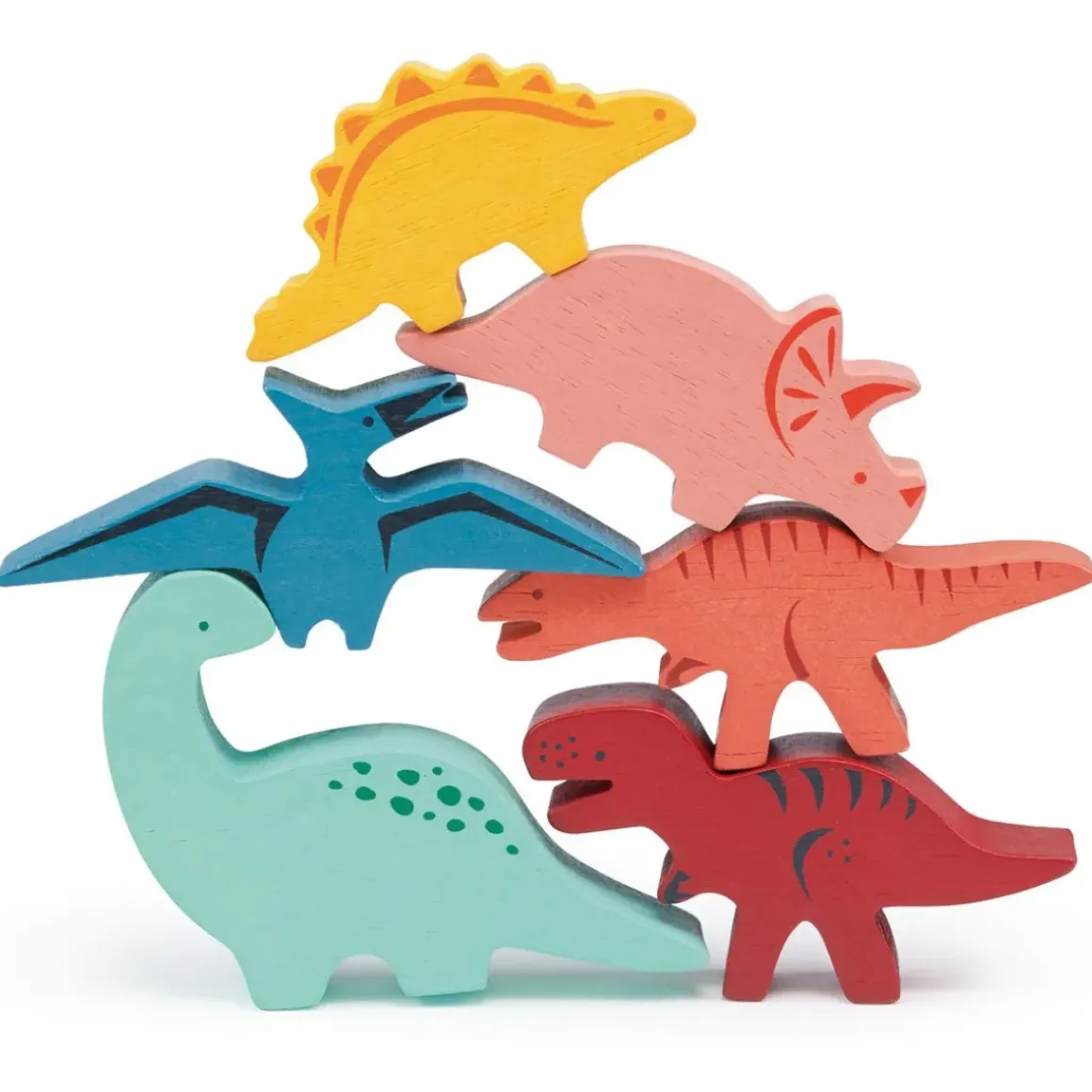 Happy Stacking Dinosaurs