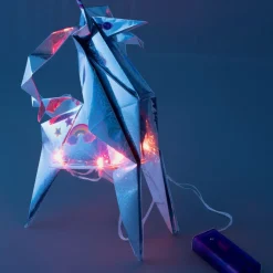 Holographic Light Up Origami Unicorn