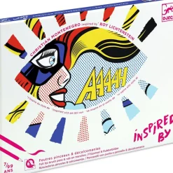 Inpsired by Roy Lichtenstein - Superheroes Art