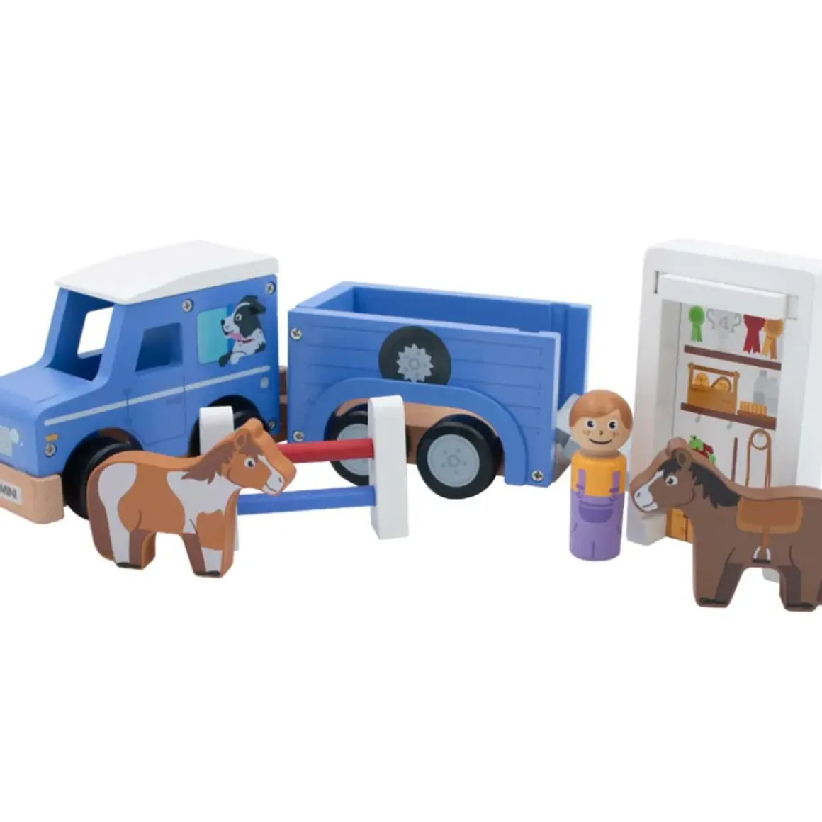 Jeep and Horse Trailer