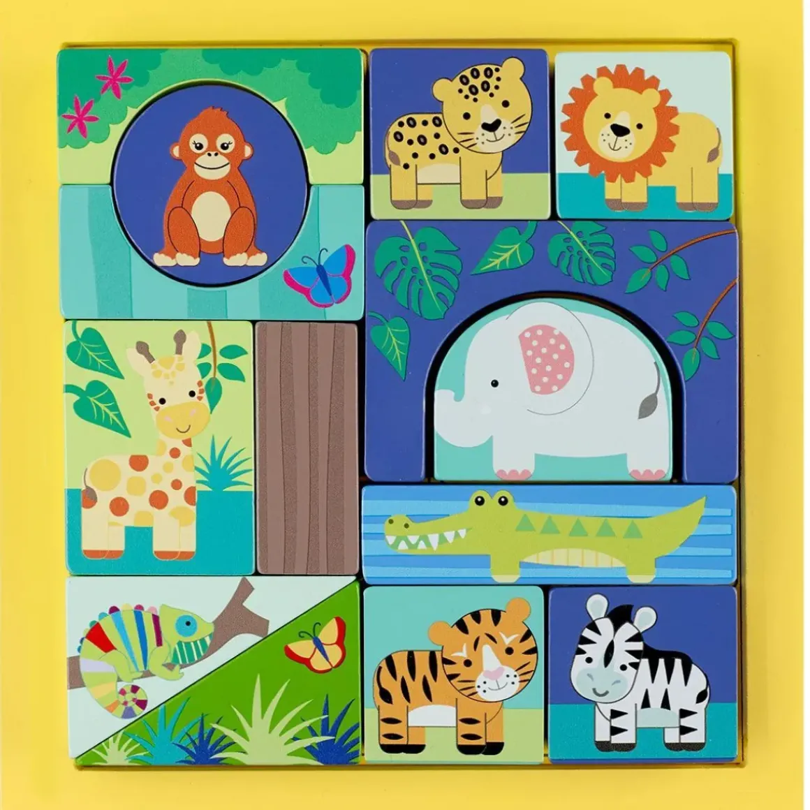 Jungle Animals Block Puzzle