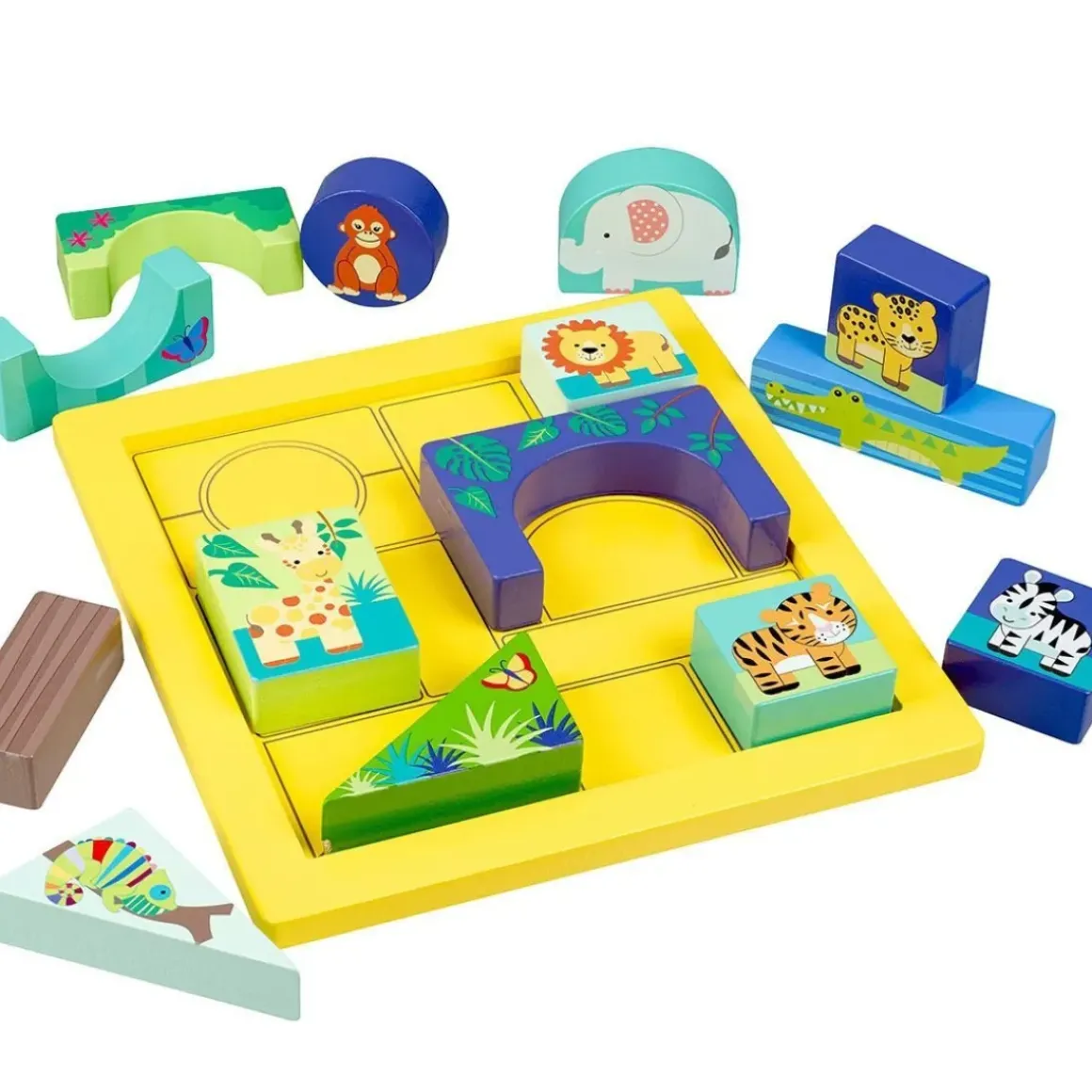 Jungle Animals Block Puzzle