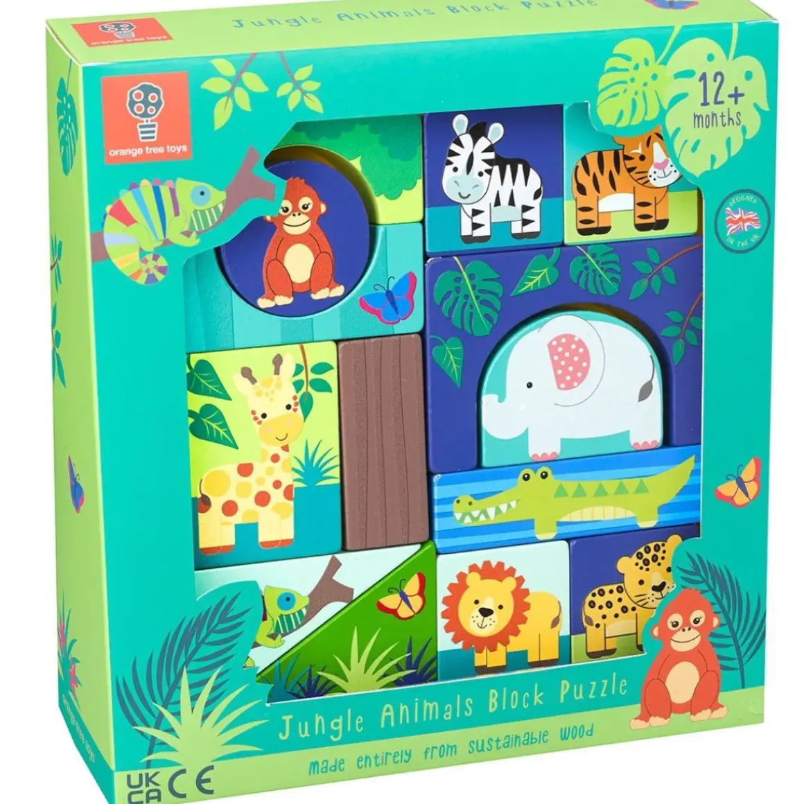 Jungle Animals Block Puzzle