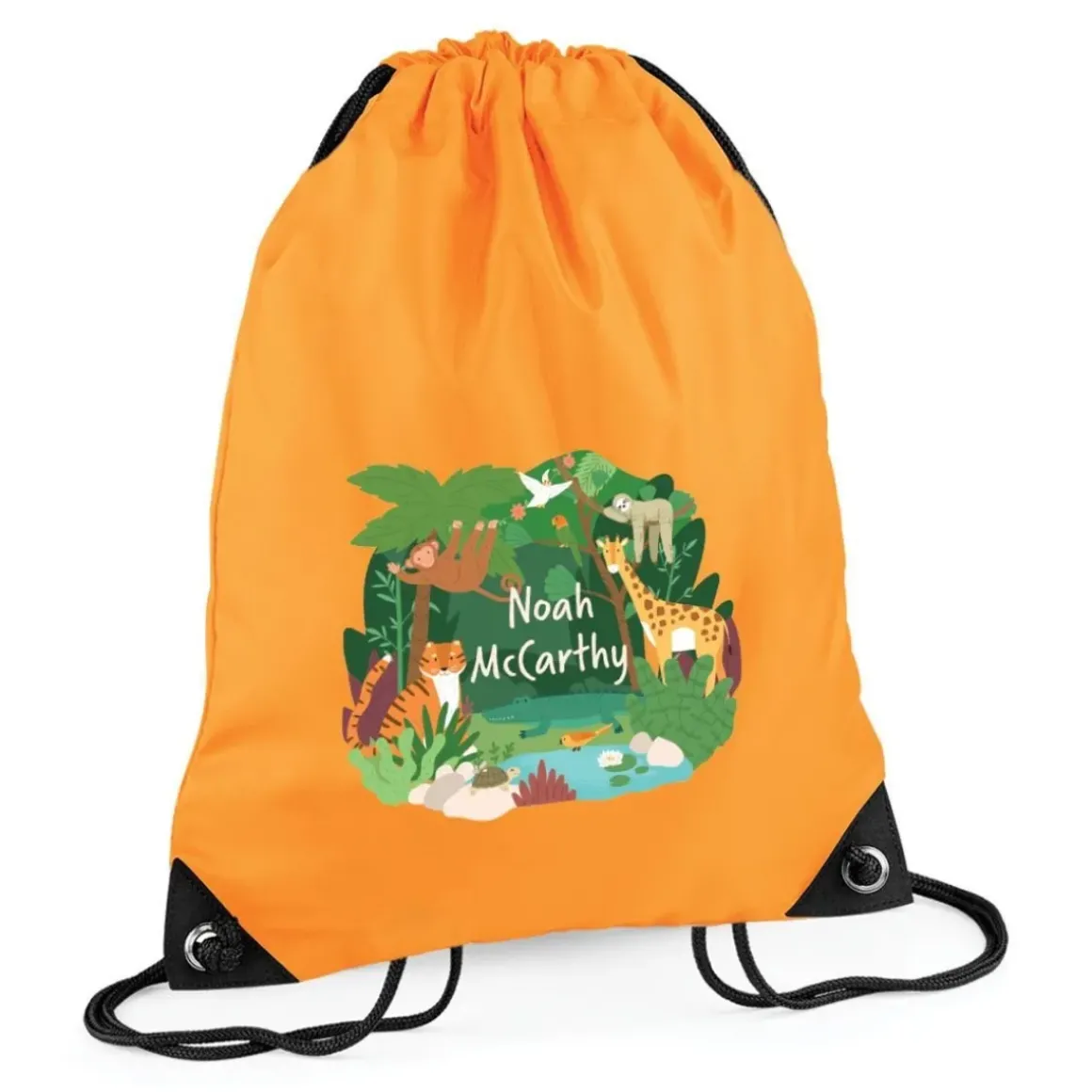 Jungle Safari Personalised Swim Bag