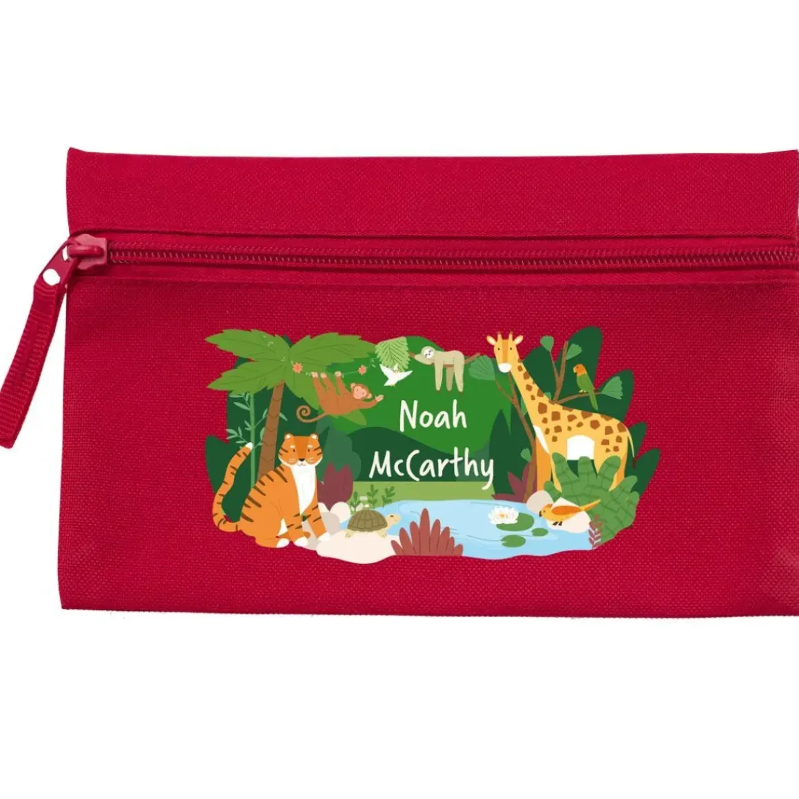 Jungle Safari Personalised Pencil Case
