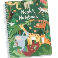 Jungle Safari Personalised Notebook