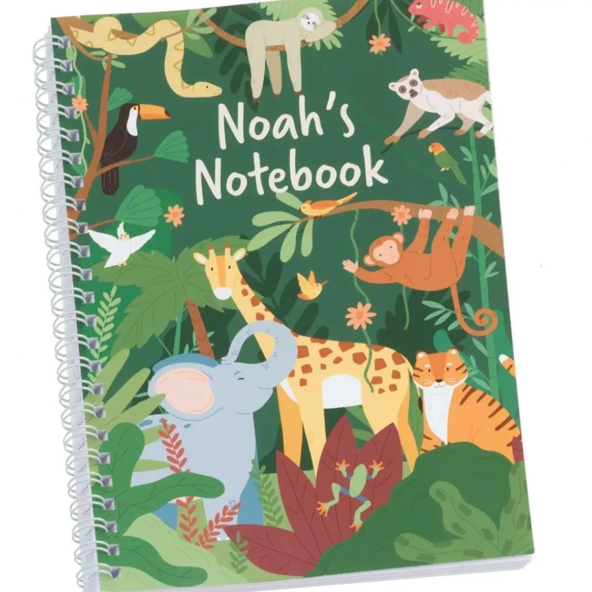 Jungle Safari Personalised Notebook