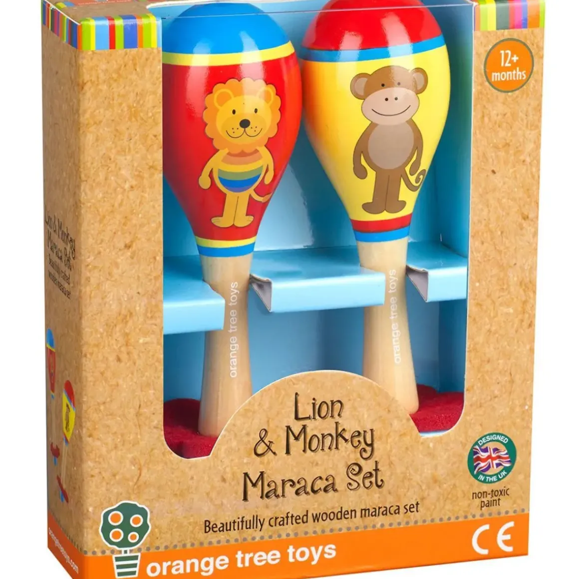 Lion & Monkey Maracas