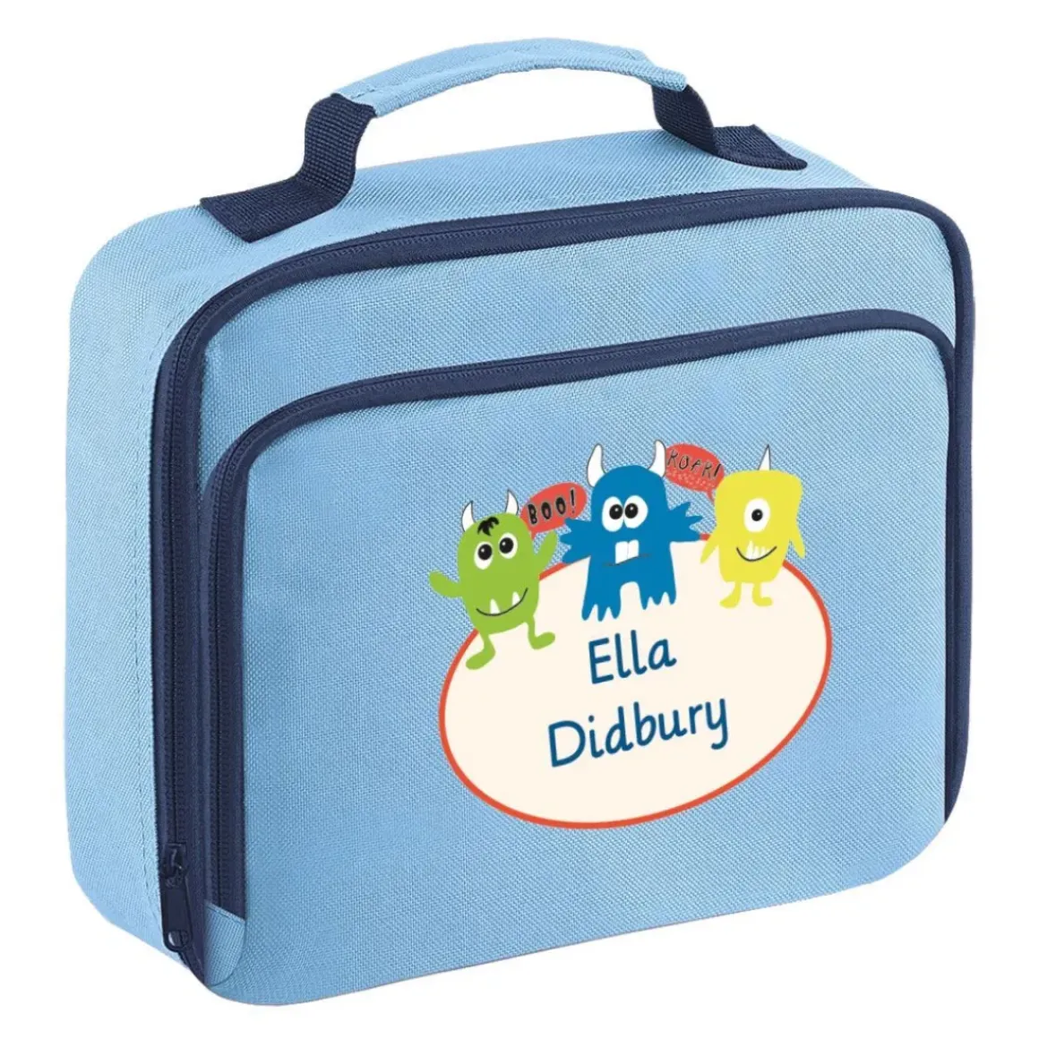 Little Monsters Personalised Lunch Bag