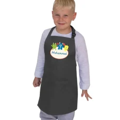 Little Monsters Personalised Apron - Age 3-6