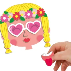 Magneti'book - Crazy Faces (girls)