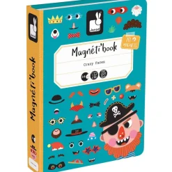 Magneti'book - Crazy Faces (boys)