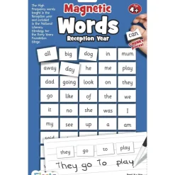 Magnetic Reception Words & Board