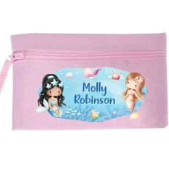 Mermaids Personalised Pencil Case
