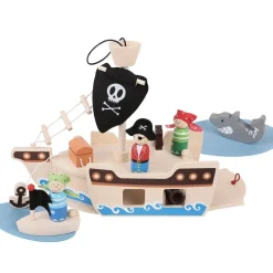 Mini Pirate Ship Playset