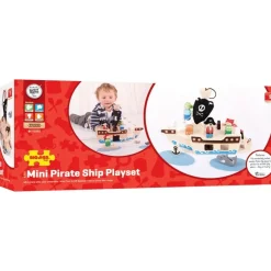 Mini Pirate Ship Playset
