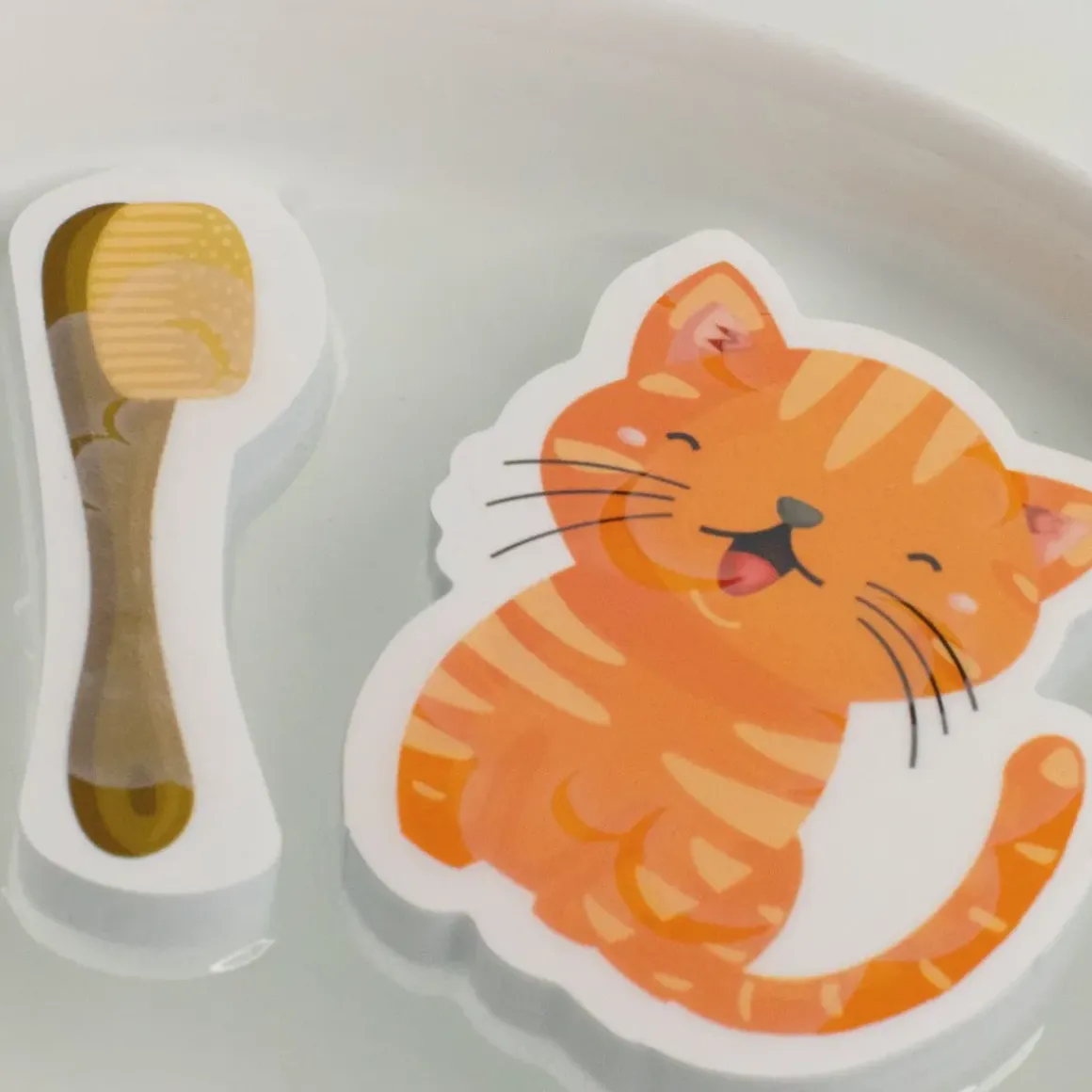 Muddy Paws Colour Changing Bath Stickers