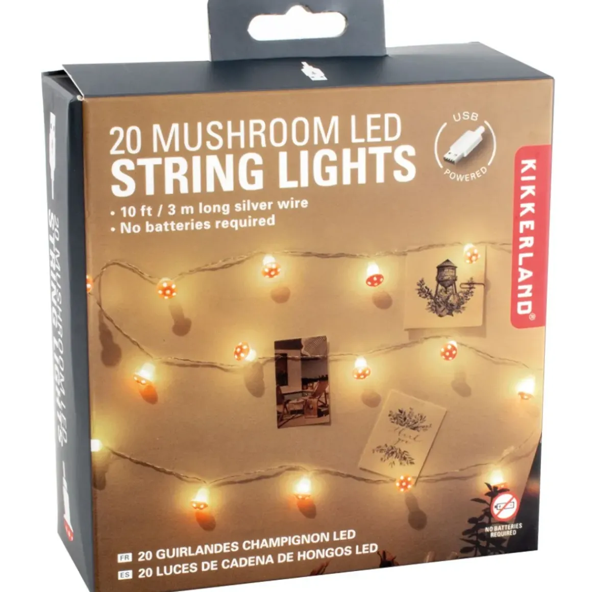 Mushroom LED String Lights