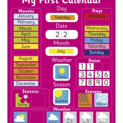 My First Calendar (Pink)