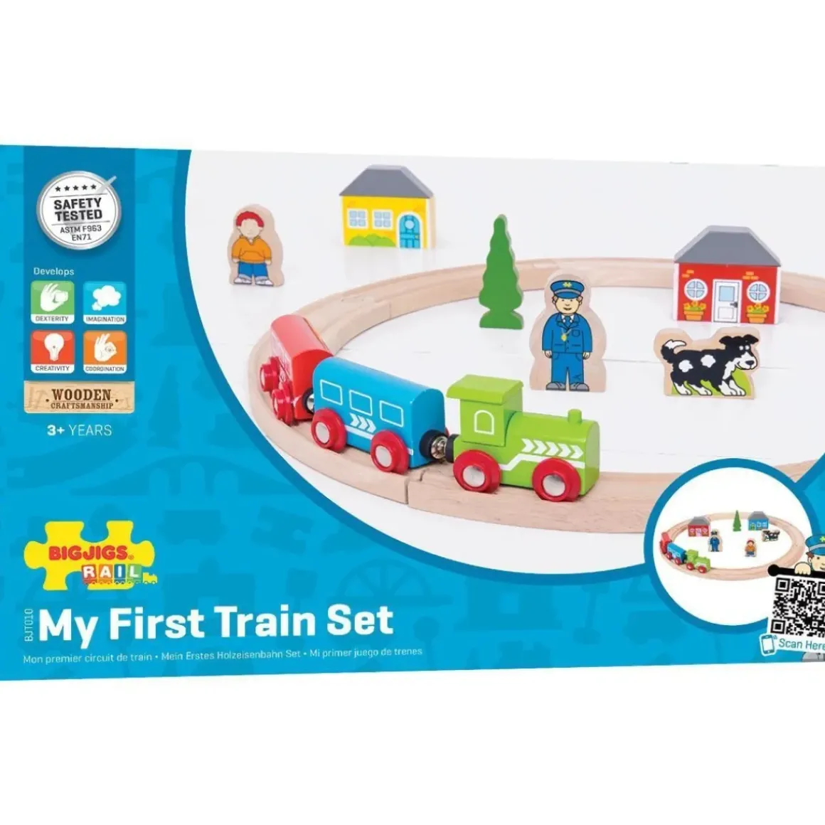 My First Train Set (Bigjigs Rail BJT010)