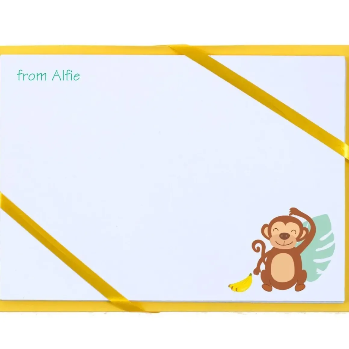 Named Cards - Cheeky Monkey
