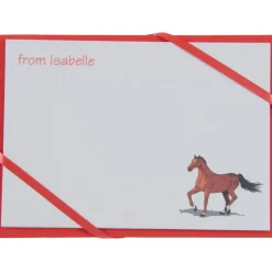 Named Cards - Horse (Red)