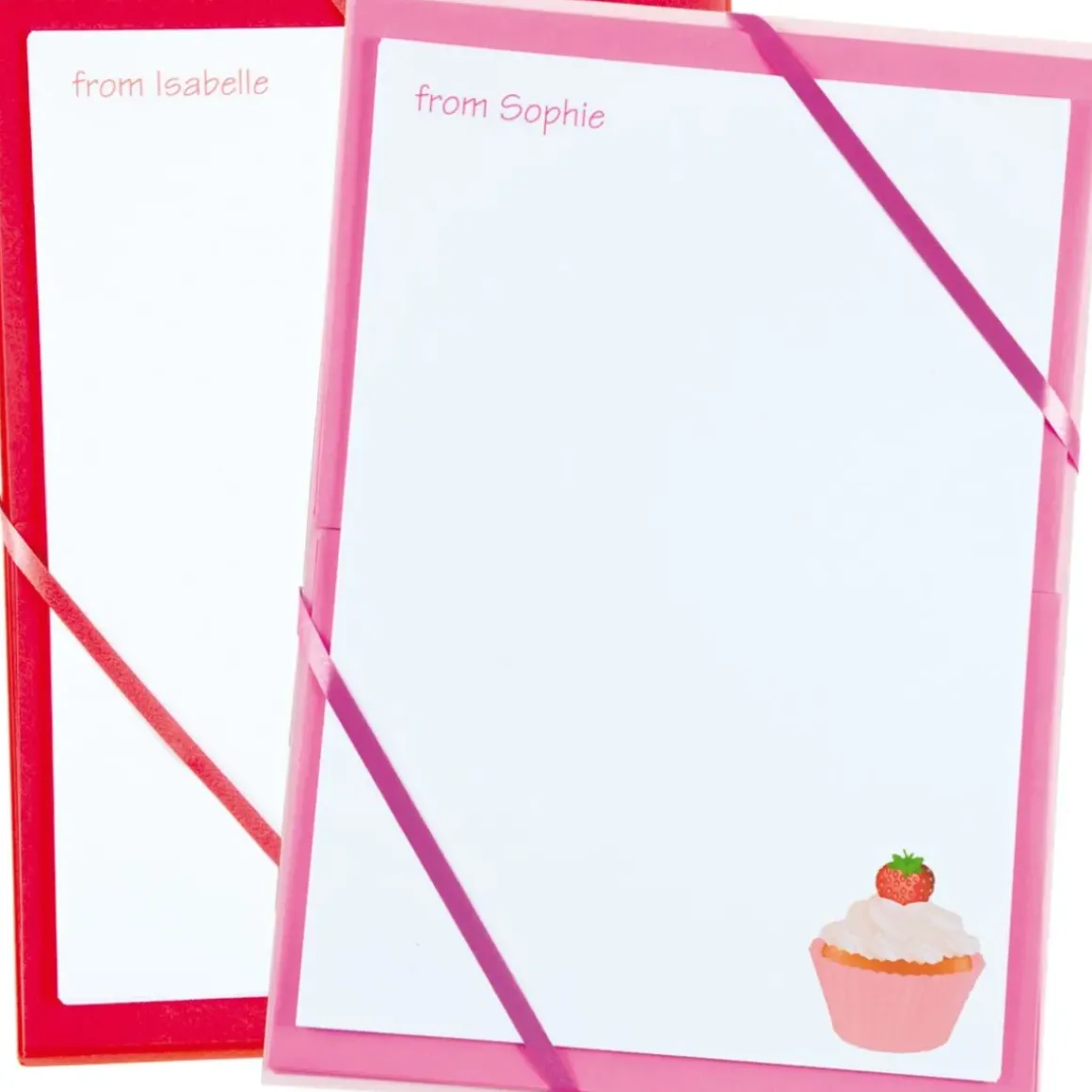 Named Notepaper - Cupcake